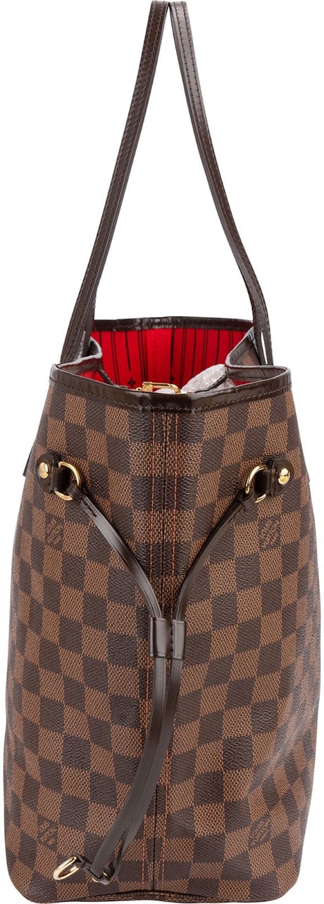 Louis Vuitton Louis Vuitton Monogram Damier Ebene Neverfull MM Shoulder Bag Bruin