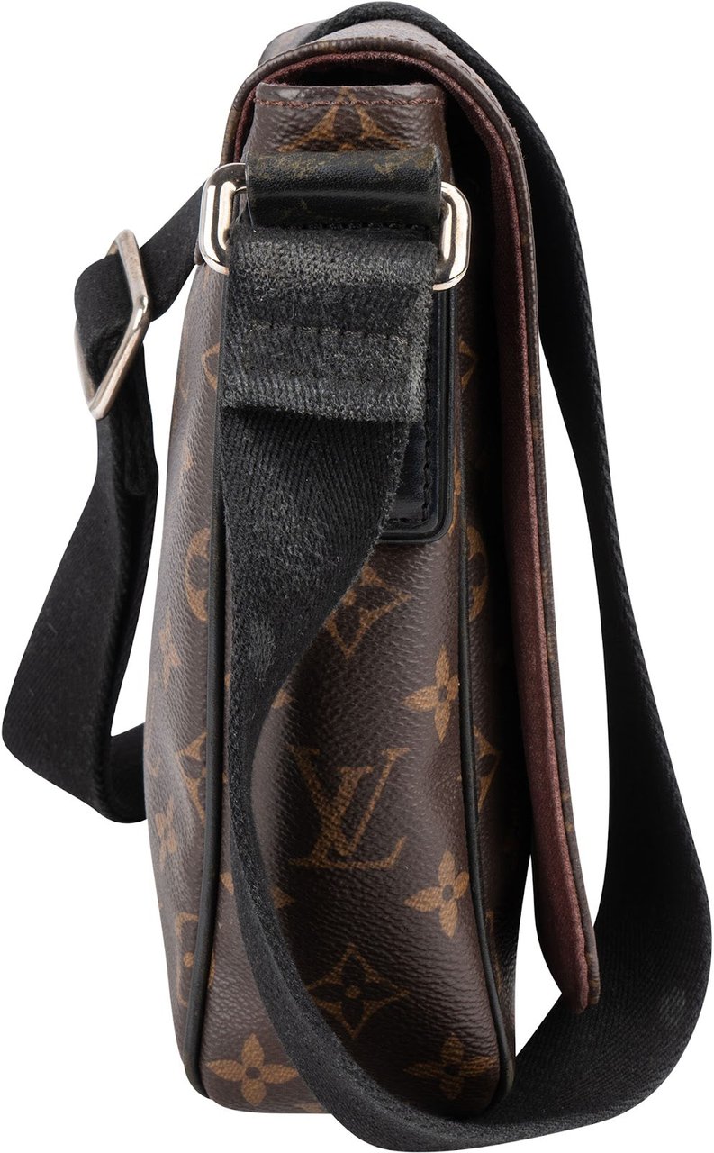 Louis Vuitton Louis Vuitton Monogram Canvas Macassar District PM Crossbody Bag Bruin