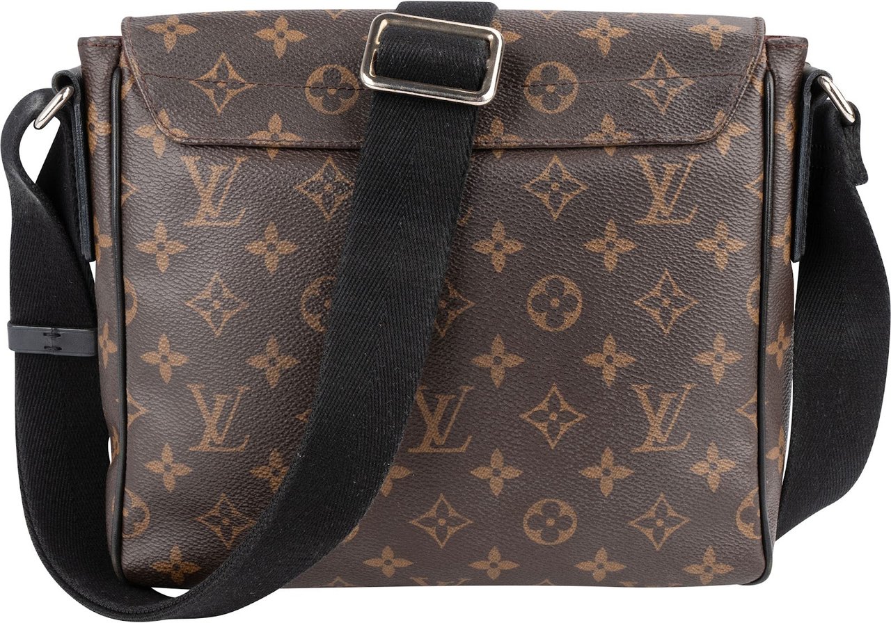 Louis Vuitton Louis Vuitton Monogram Canvas Macassar District PM Crossbody Bag Bruin