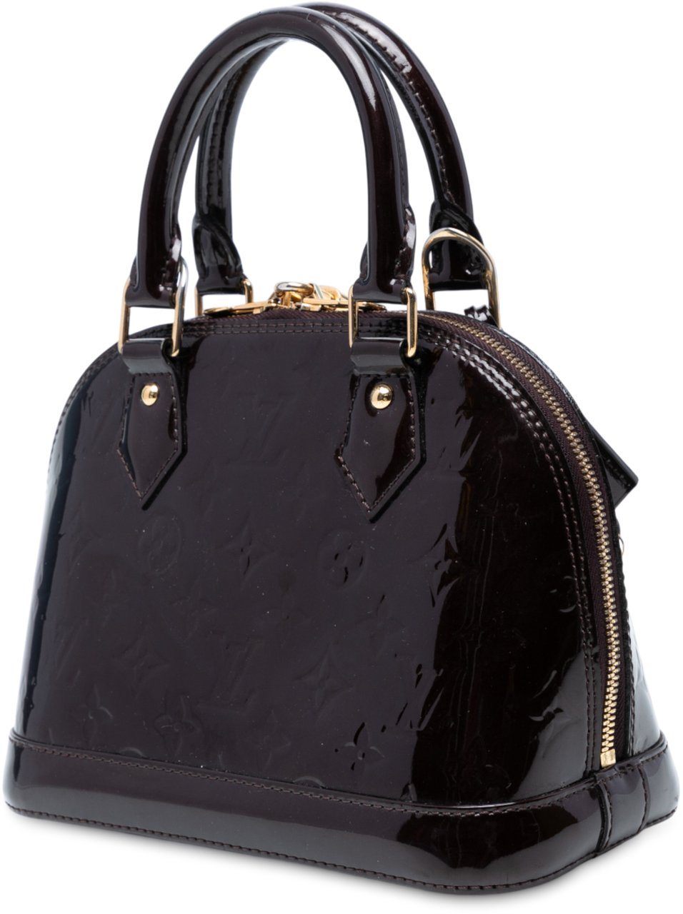 Louis Vuitton Monogram Vernis Alma BB Paars