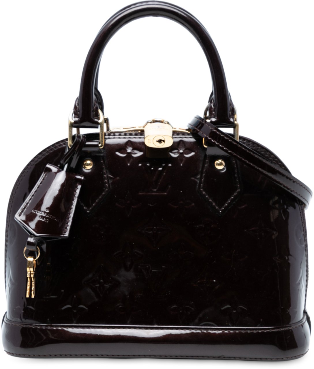 Louis Vuitton Monogram Vernis Alma BB Paars