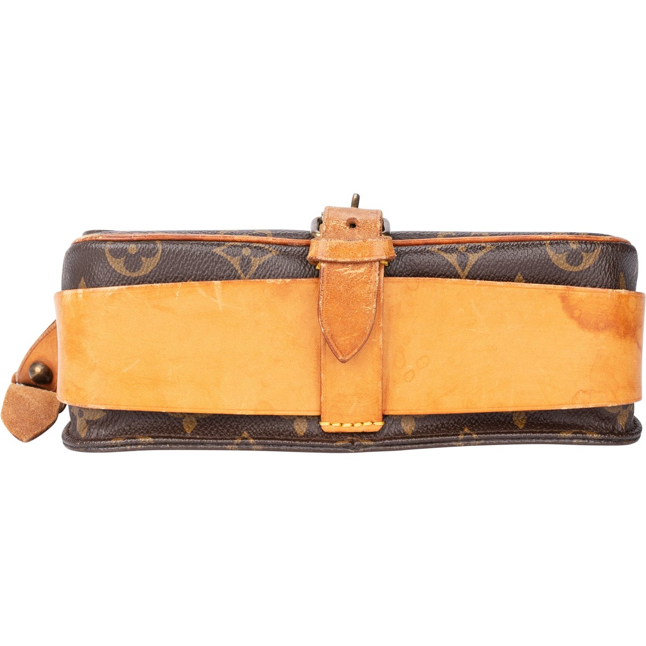 Louis Vuitton Louis Vuitton Canvas Monogram Cartouchiere MM Crossbody Bag Divers