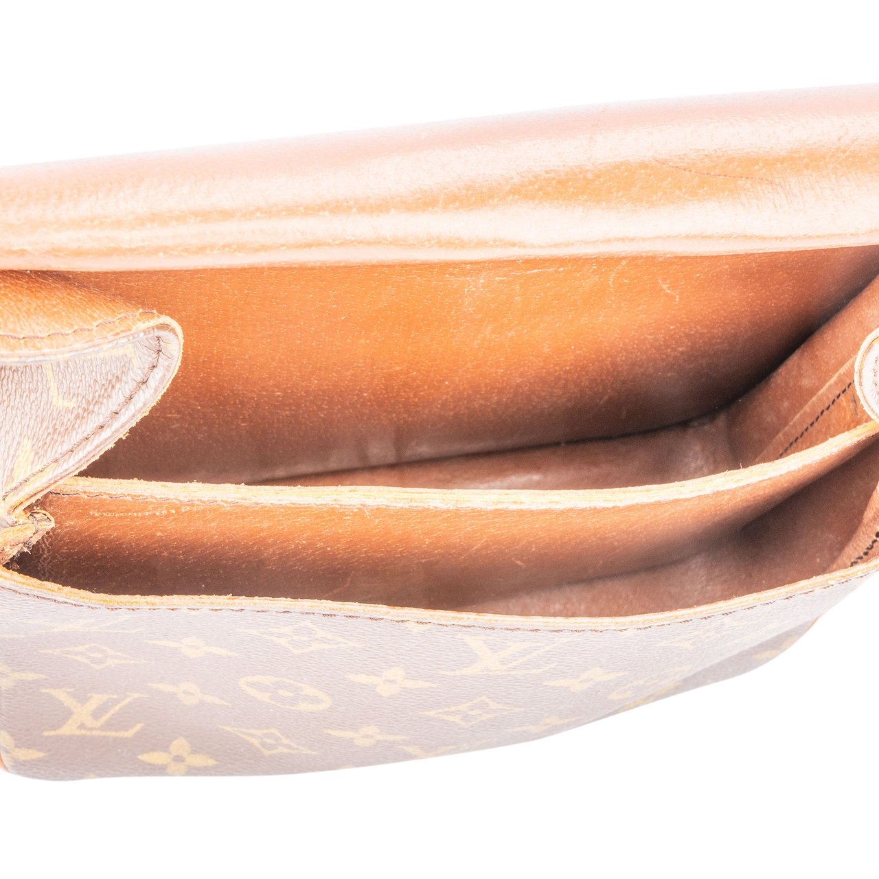 Louis Vuitton Louis Vuitton Canvas Monogram Cartouchiere MM Crossbody Bag Divers