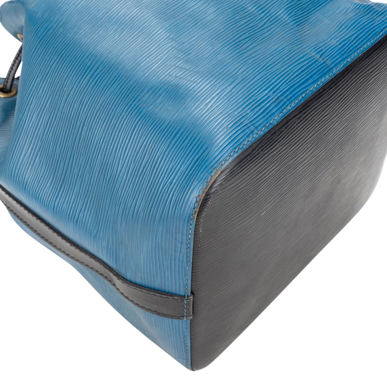 Louis Vuitton Louis Vuitton Bleu Bicolor Epi Leather Sac Noe Petit Shoulder Bag Divers