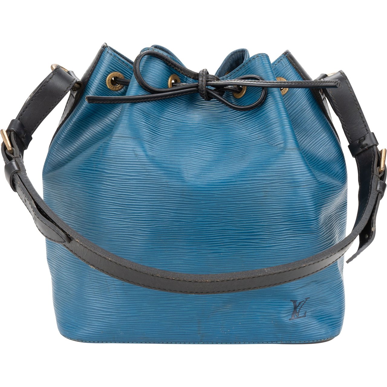 Louis Vuitton Louis Vuitton Bleu Bicolor Epi Leather Sac Noe Petit Shoulder Bag Divers