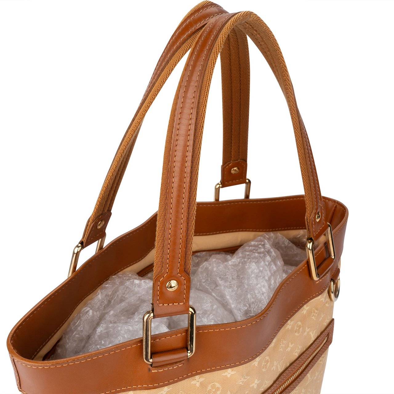 Louis Vuitton Louis Vuitton Mini Lin Monogram Lucille Handbag Divers