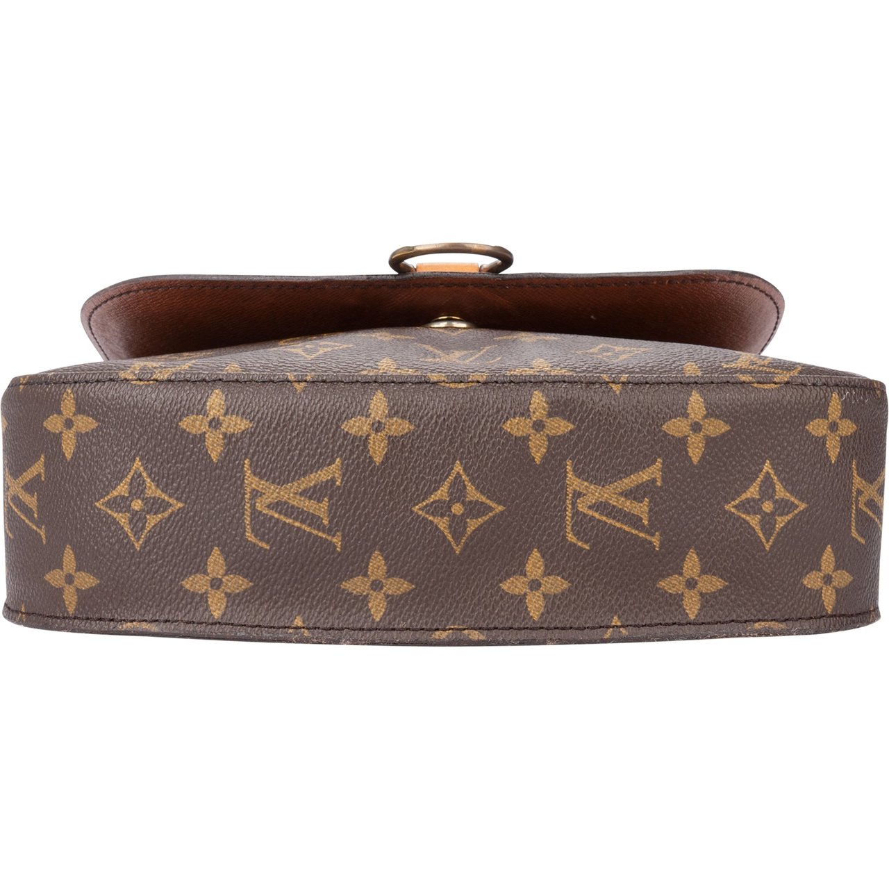 Louis Vuitton Louis Vuitton Canvas Monogram Saint Cloud GM Crossbody Bag Bruin