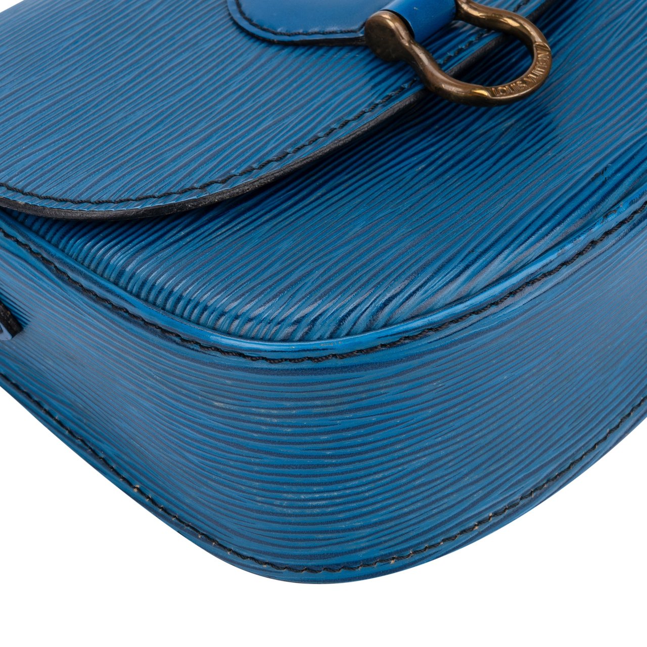 Louis Vuitton Louis Vuitton Bleu Epi Leather Saint Cloud PM Crossbody Bag Divers