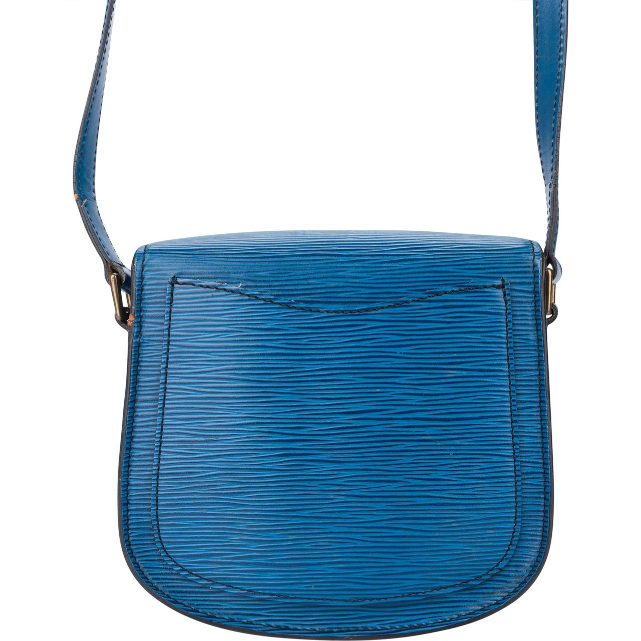 Louis Vuitton Louis Vuitton Bleu Epi Leather Saint Cloud PM Crossbody Bag Divers
