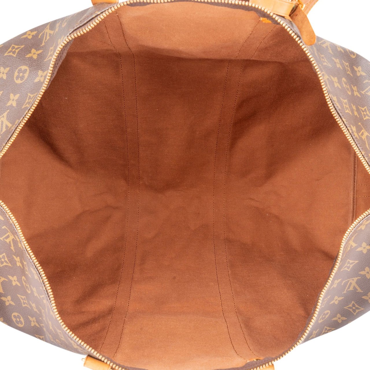 Louis Vuitton Louis Vuitton Monogram Canvas Keepall 60 Bandoulière Travel Bag Bruin