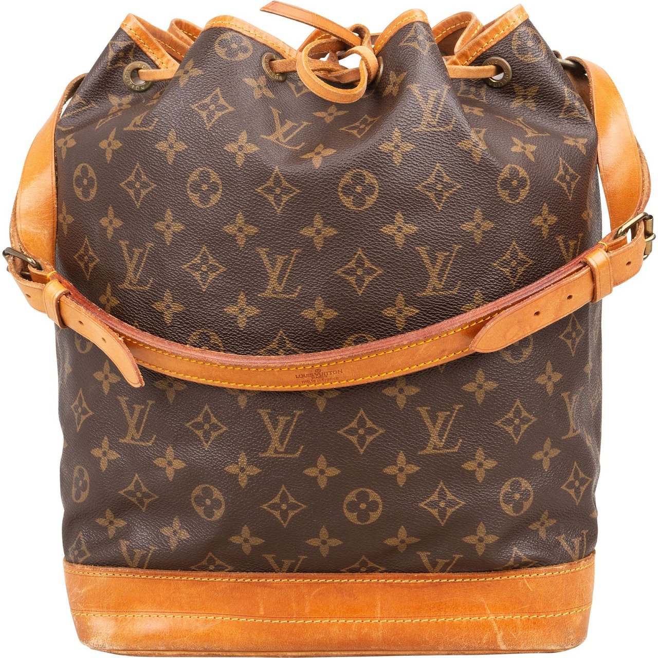 Louis Vuitton Louis Vuitton Monogram Canvas Sac Noé Grande Shoulder Bag Bruin
