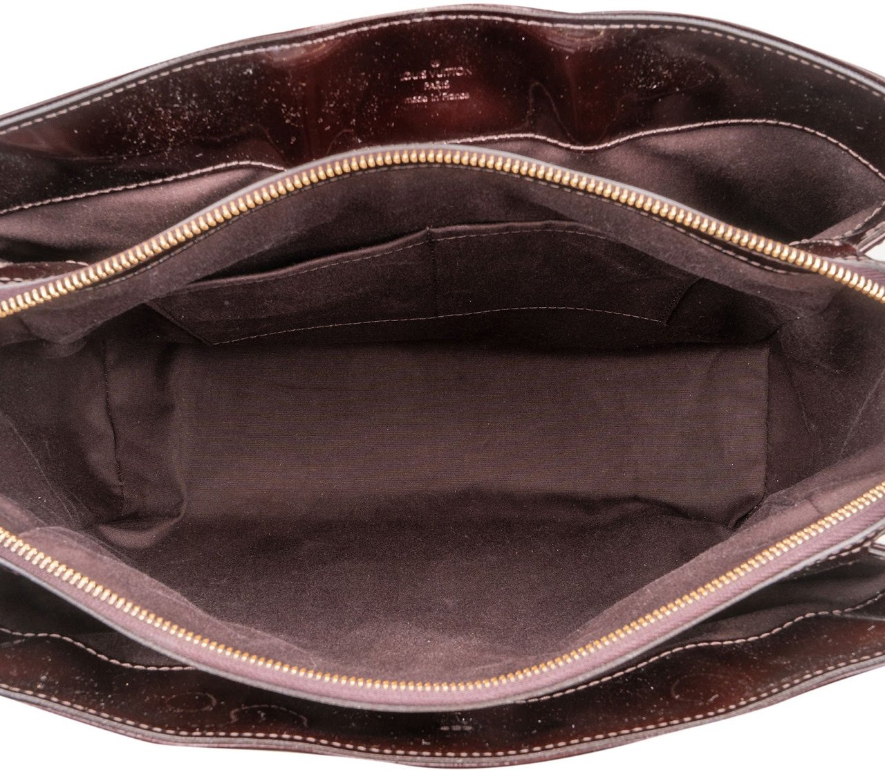 Louis Vuitton Monogram Vernis Melrose Avenue Handbag Bruin