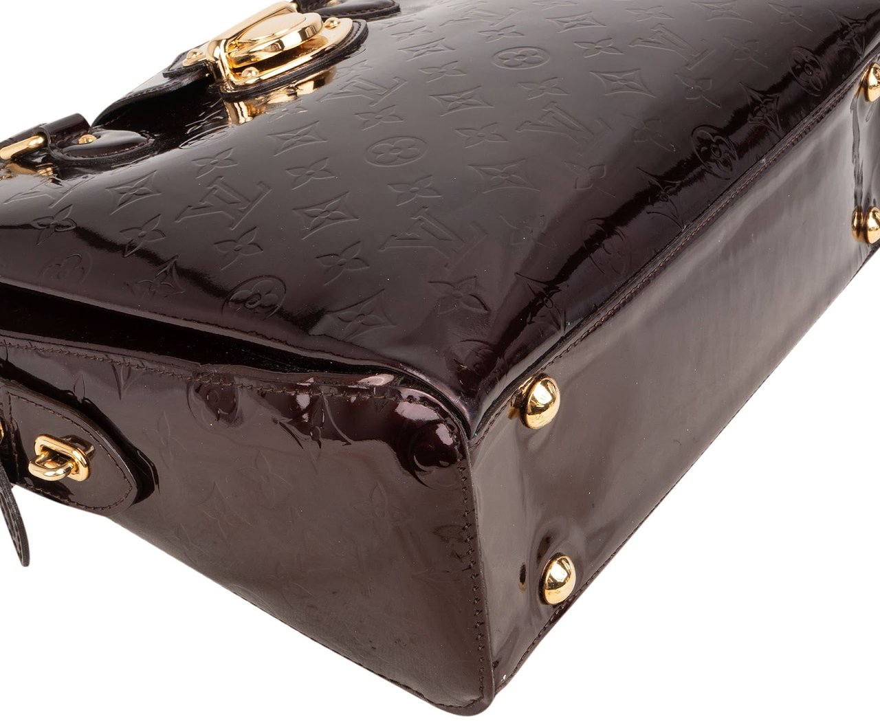 Louis Vuitton Monogram Vernis Melrose Avenue Handbag Bruin
