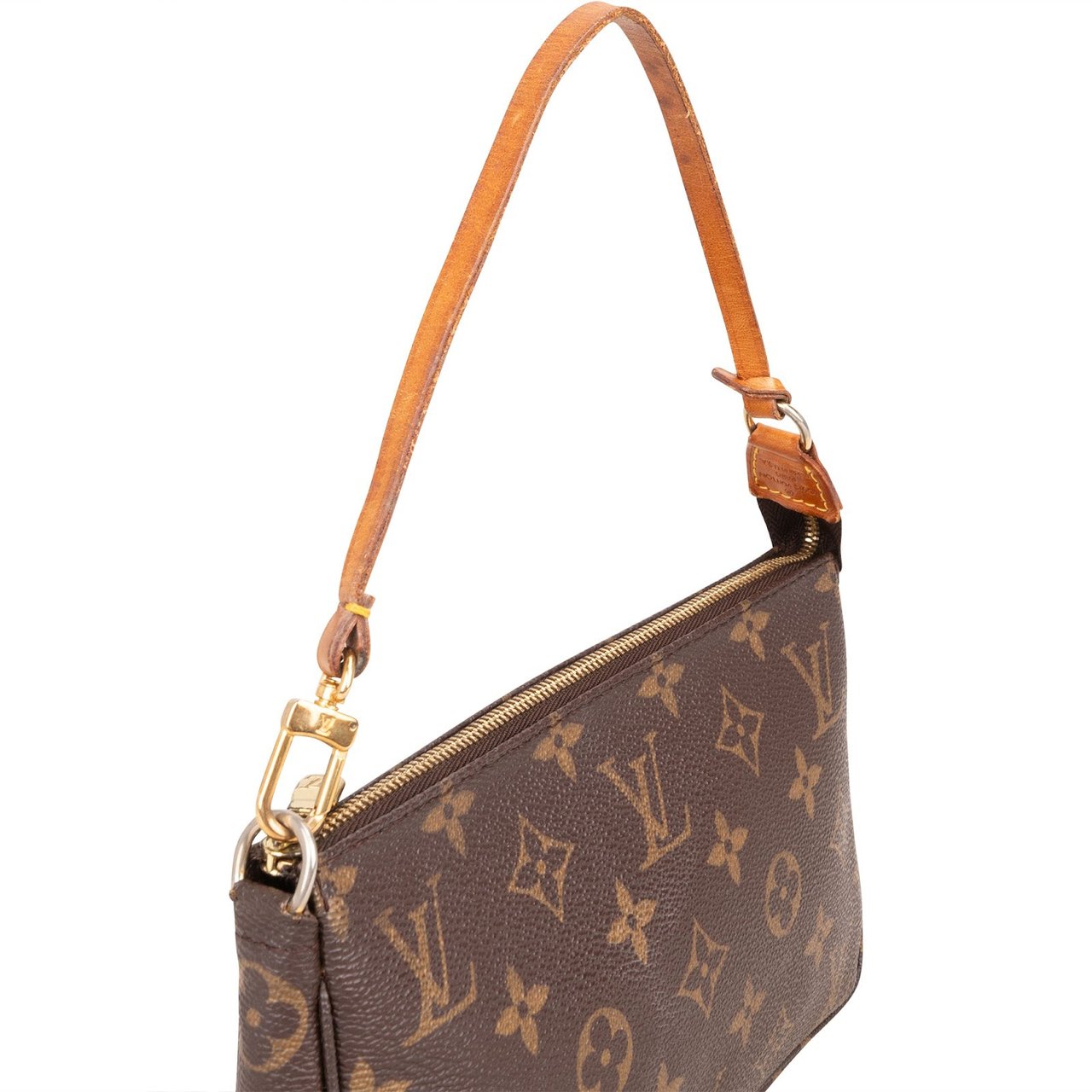 Louis Vuitton Louis Vuitton Monogram Canvas Pochette Accessoires Handbag Bruin