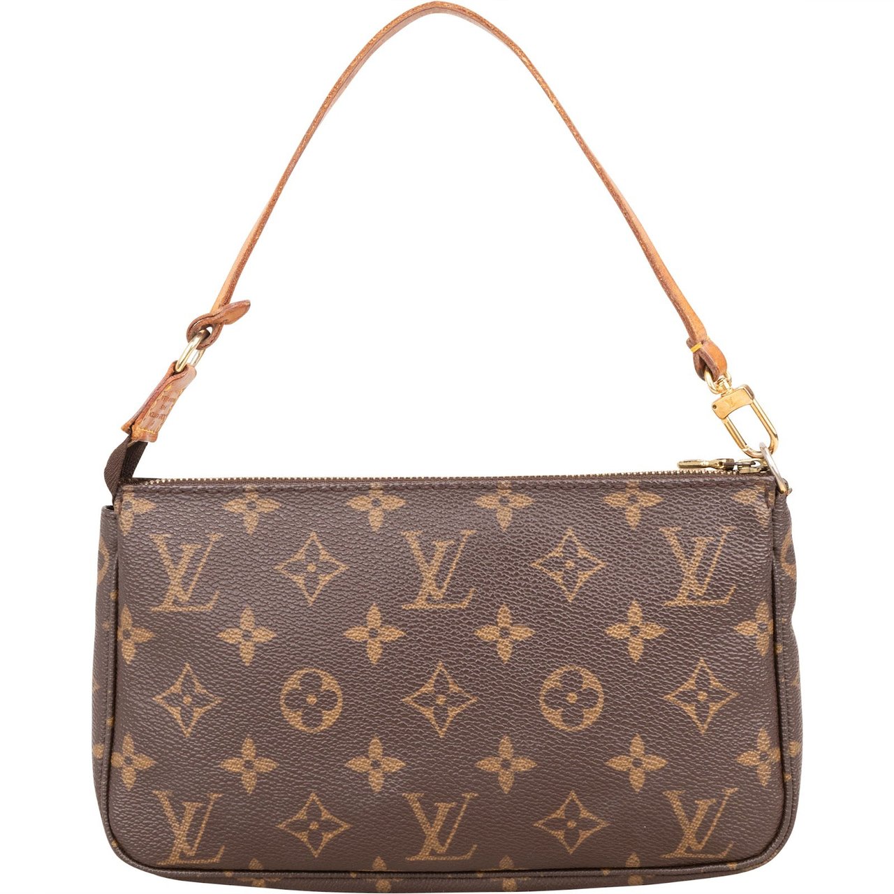 Louis Vuitton Louis Vuitton Monogram Canvas Pochette Accessoires Handbag Bruin