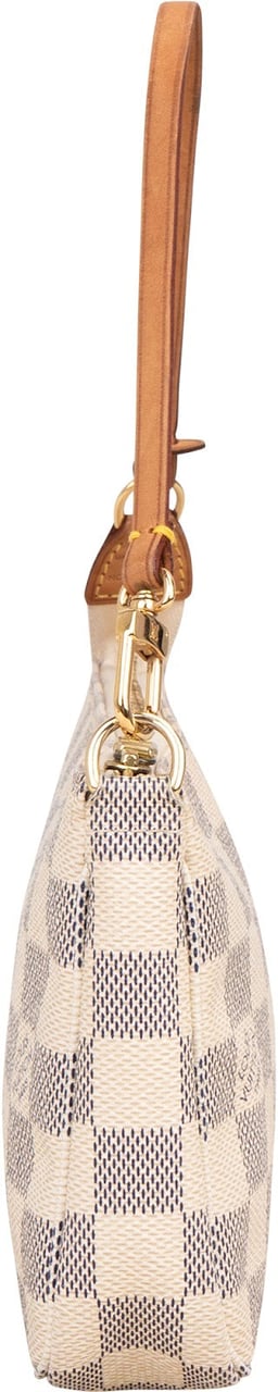 Louis Vuitton Monogram Damier Azur Pochette Accessoires Handbag Beige