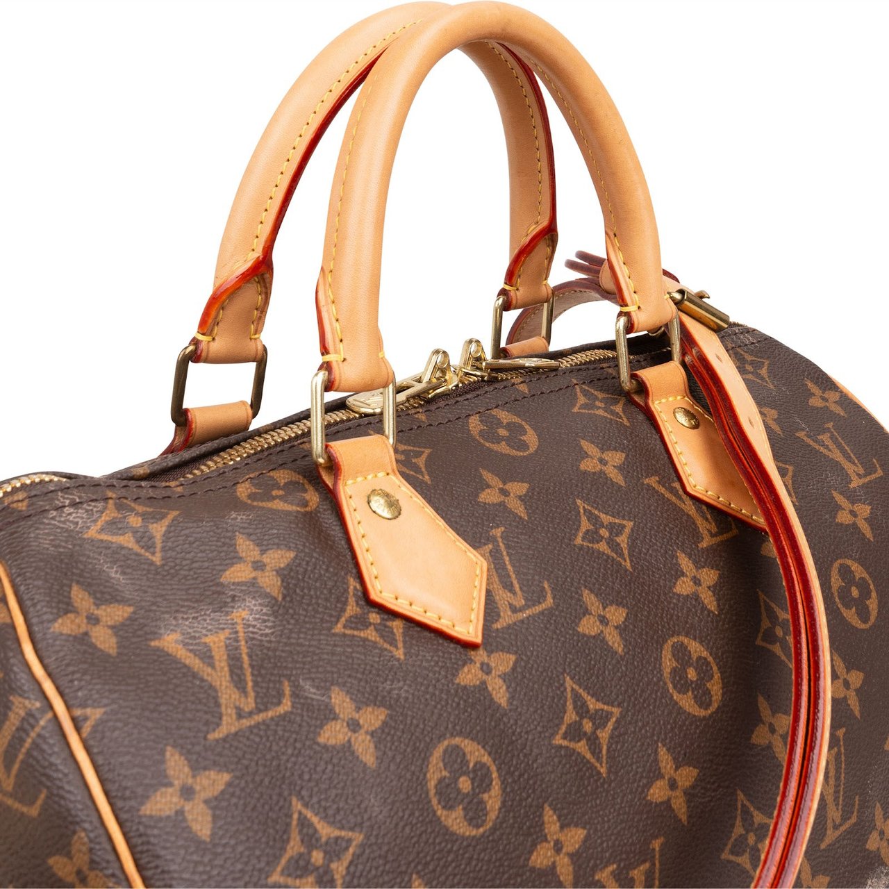 Louis Vuitton Louis Vuitton Monogram Canvas Speedy 30 Bandoulière Handbag Bruin
