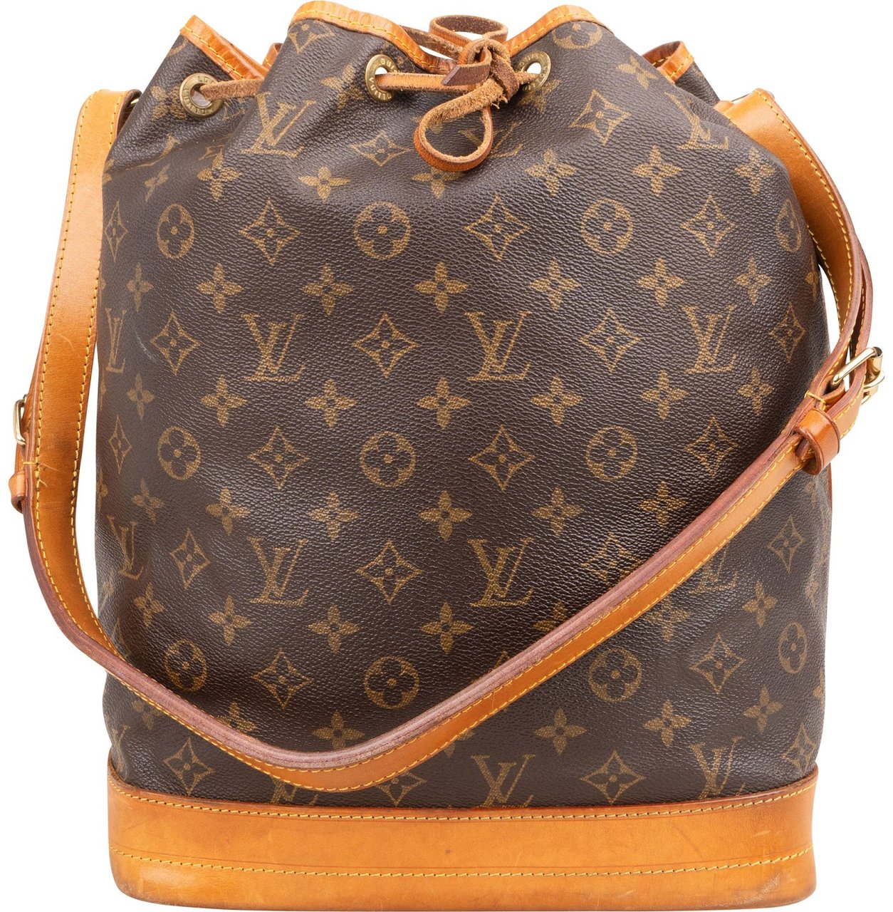 Louis Vuitton Louis Vuitton Monogram Canvas Sac Noé Grande Shoulder Bag Bruin