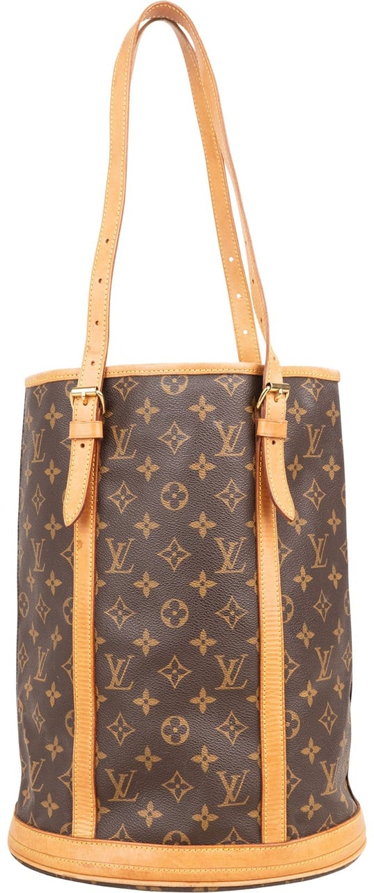 Louis Vuitton Louis Vuitton Monogram Canvas Bucket GM Shoulder Bag Bruin