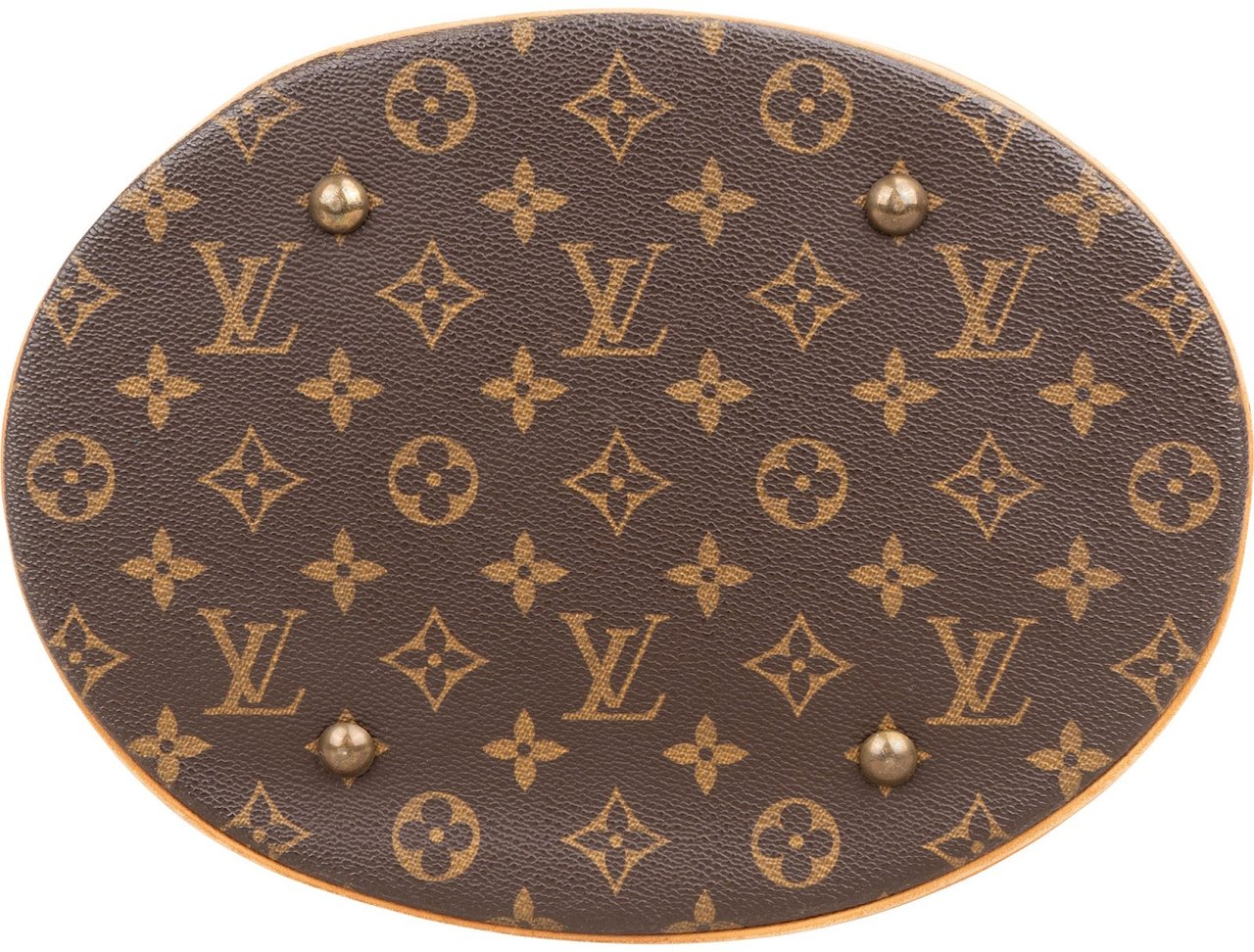 Louis Vuitton Louis Vuitton Monogram Canvas Bucket GM Shoulder Bag Bruin