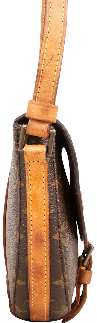 Louis Vuitton Monogram Canvas Chantilly PM Crossbody Bag Bruin