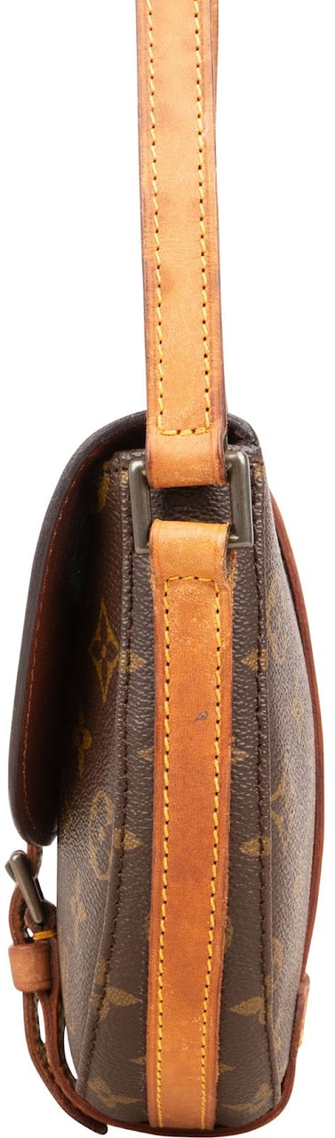 Louis Vuitton Monogram Canvas Chantilly PM Crossbody Bag Bruin