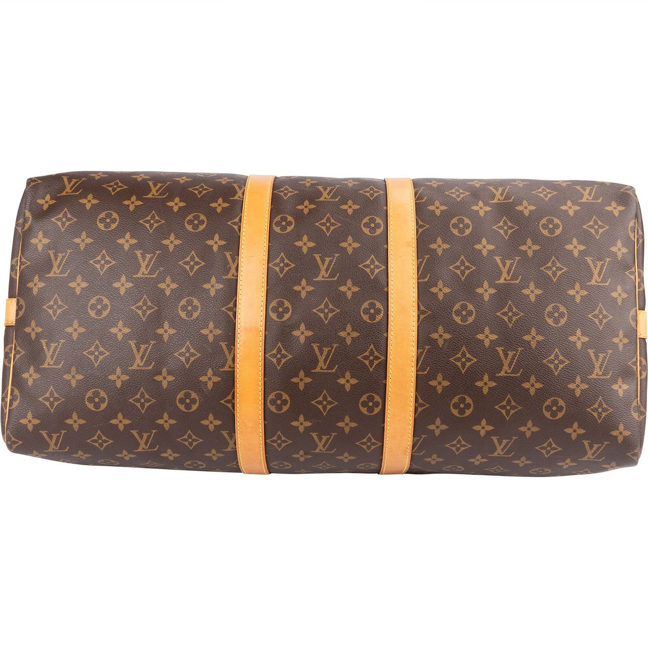 Louis Vuitton Louis Vuitton Monogram Canvas Keepall 55 Bandoulière Travel Bag Bruin