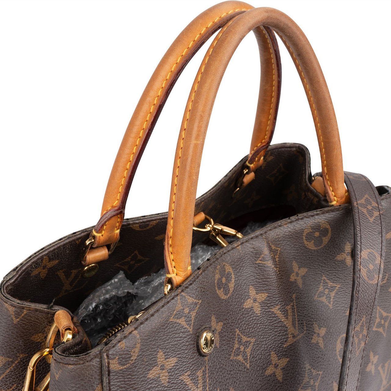 Louis Vuitton Louis Vuitton Monogram Canvas Montaigne MM Handbag Bruin
