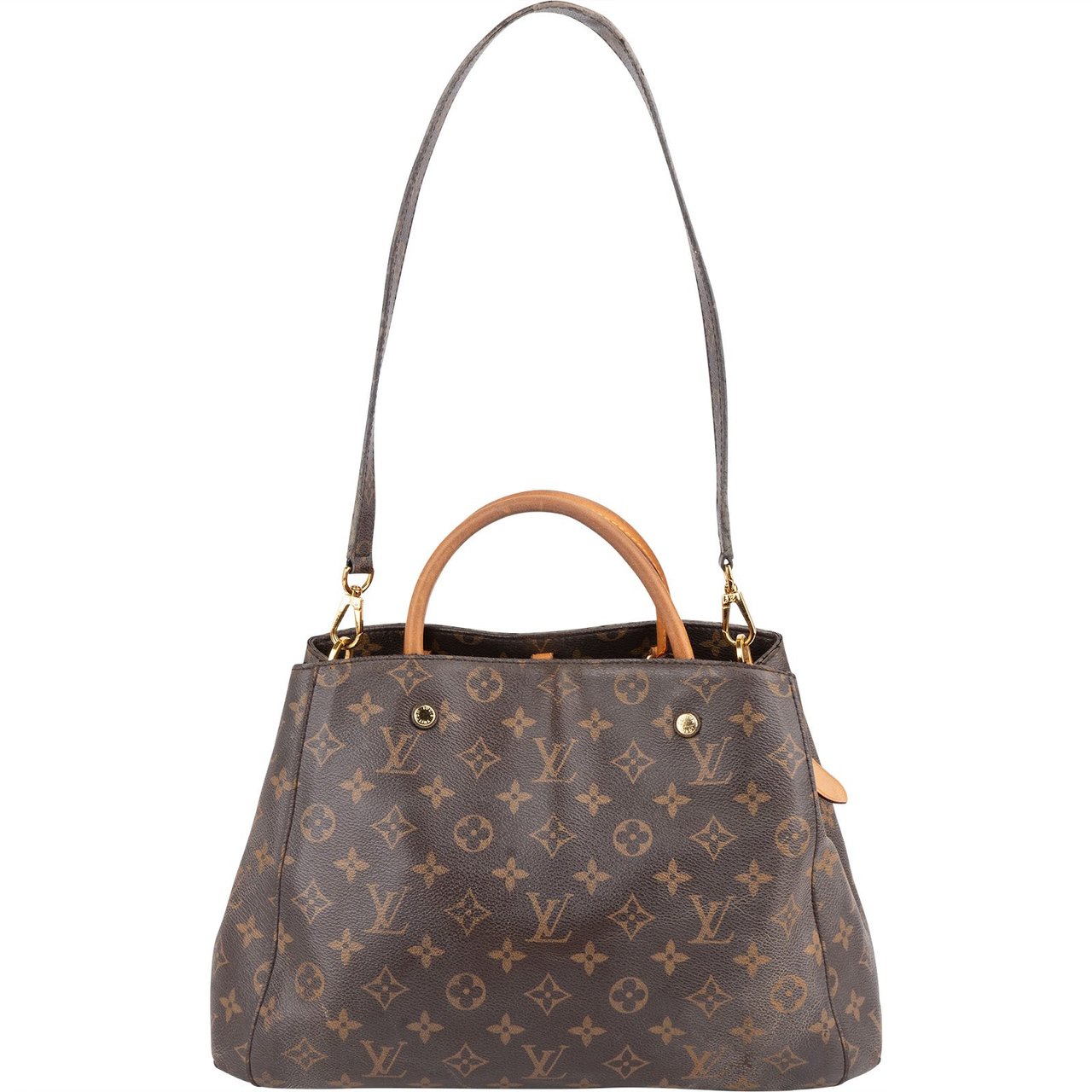 Louis Vuitton Louis Vuitton Monogram Canvas Montaigne MM Handbag Bruin