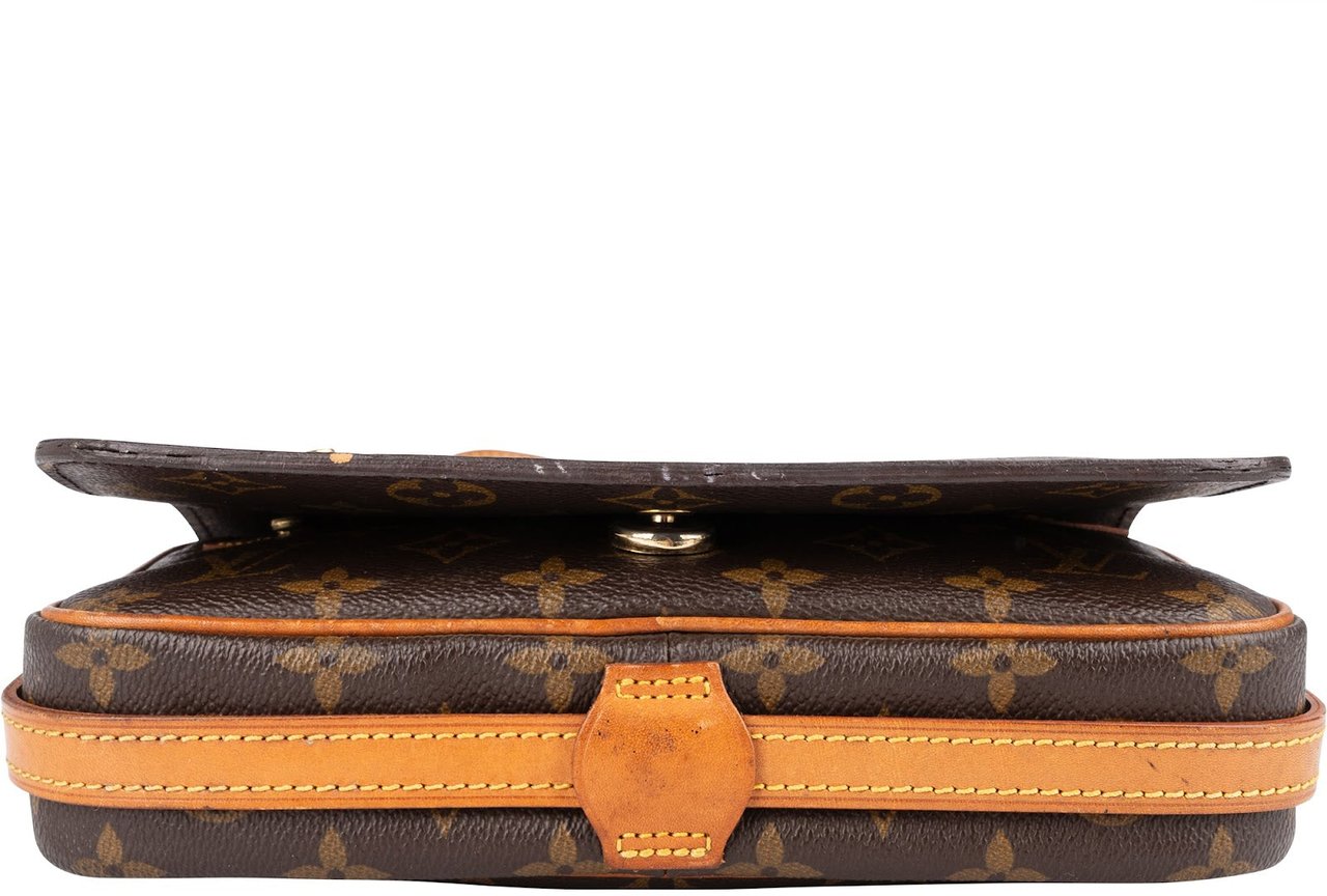Louis Vuitton Louis Vuitton Monogram Canvas Saint Germain PM Crossbody Bag Bruin