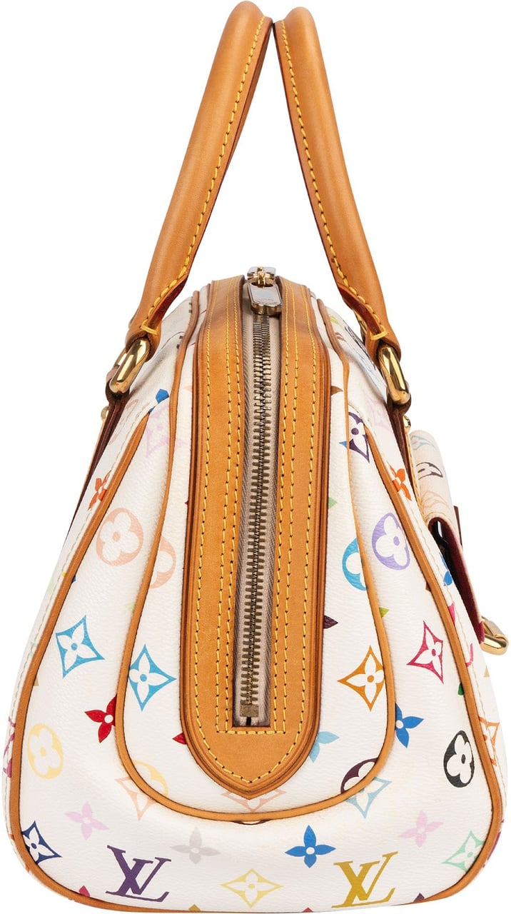 Louis Vuitton Louis Vuitton Monogram Murakami Multicolor Priscilla Handbag Wit