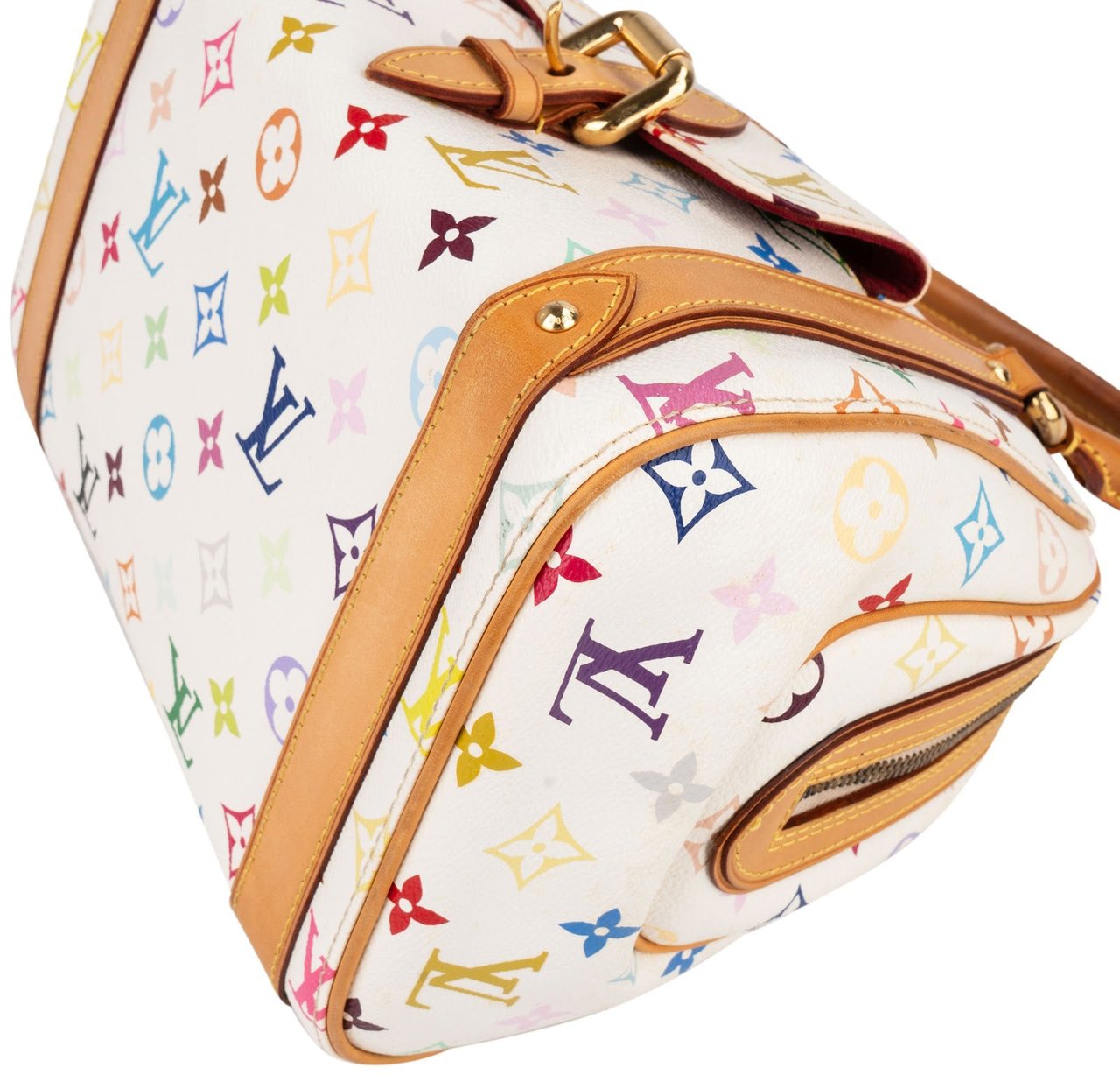 Louis Vuitton Louis Vuitton Monogram Murakami Multicolor Priscilla Handbag Wit