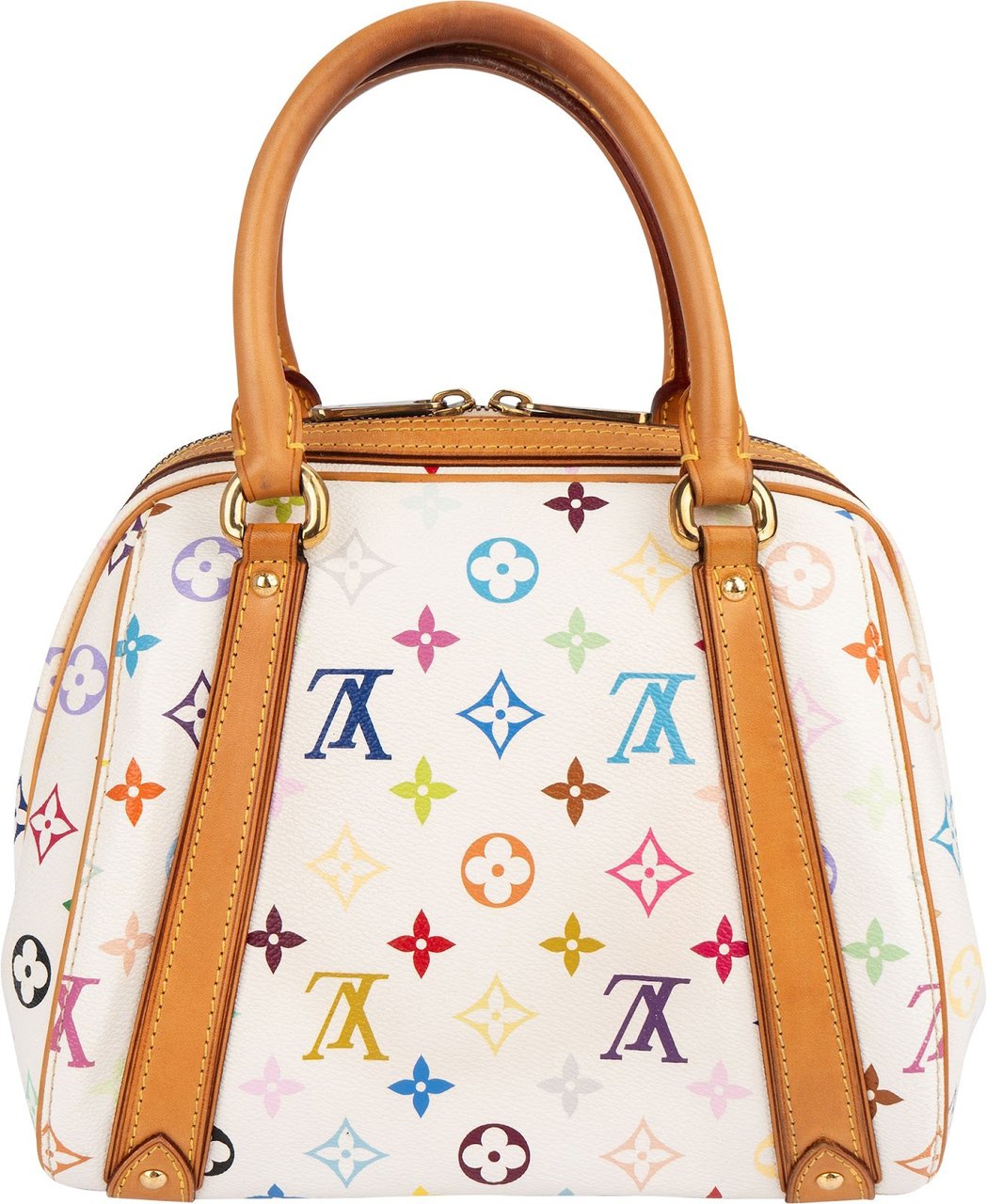 Louis Vuitton Louis Vuitton Monogram Murakami Multicolor Priscilla Handbag Wit
