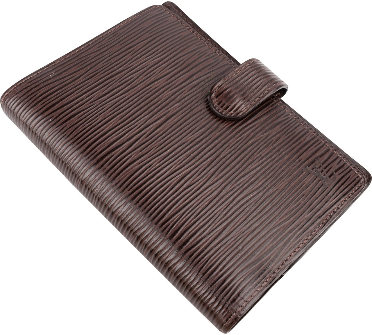 Louis Vuitton Louis Vuitton Brown Epi Leather Agenda PM Organizer Bruin