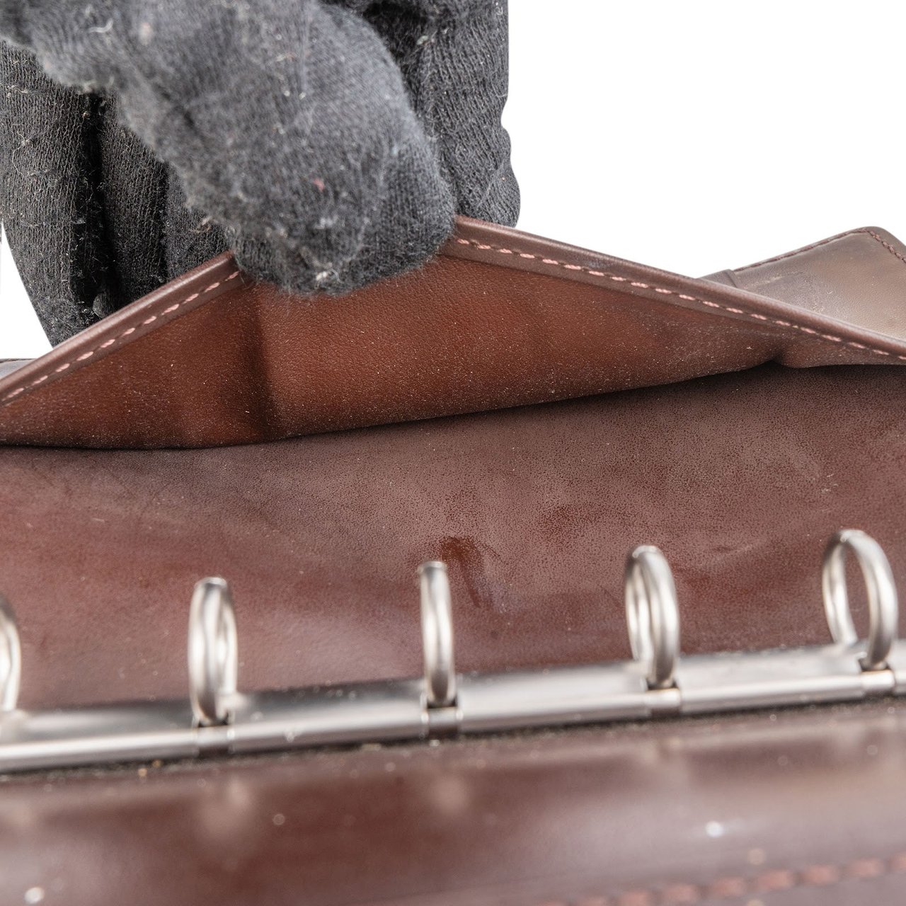 Louis Vuitton Louis Vuitton Brown Epi Leather Agenda PM Organizer Bruin