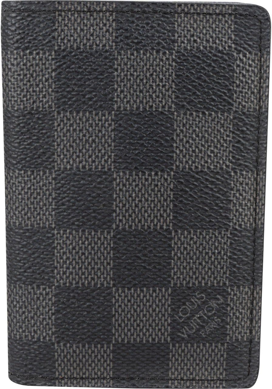 Louis Vuitton Monogram Damier Graphite Cardholder Zwart