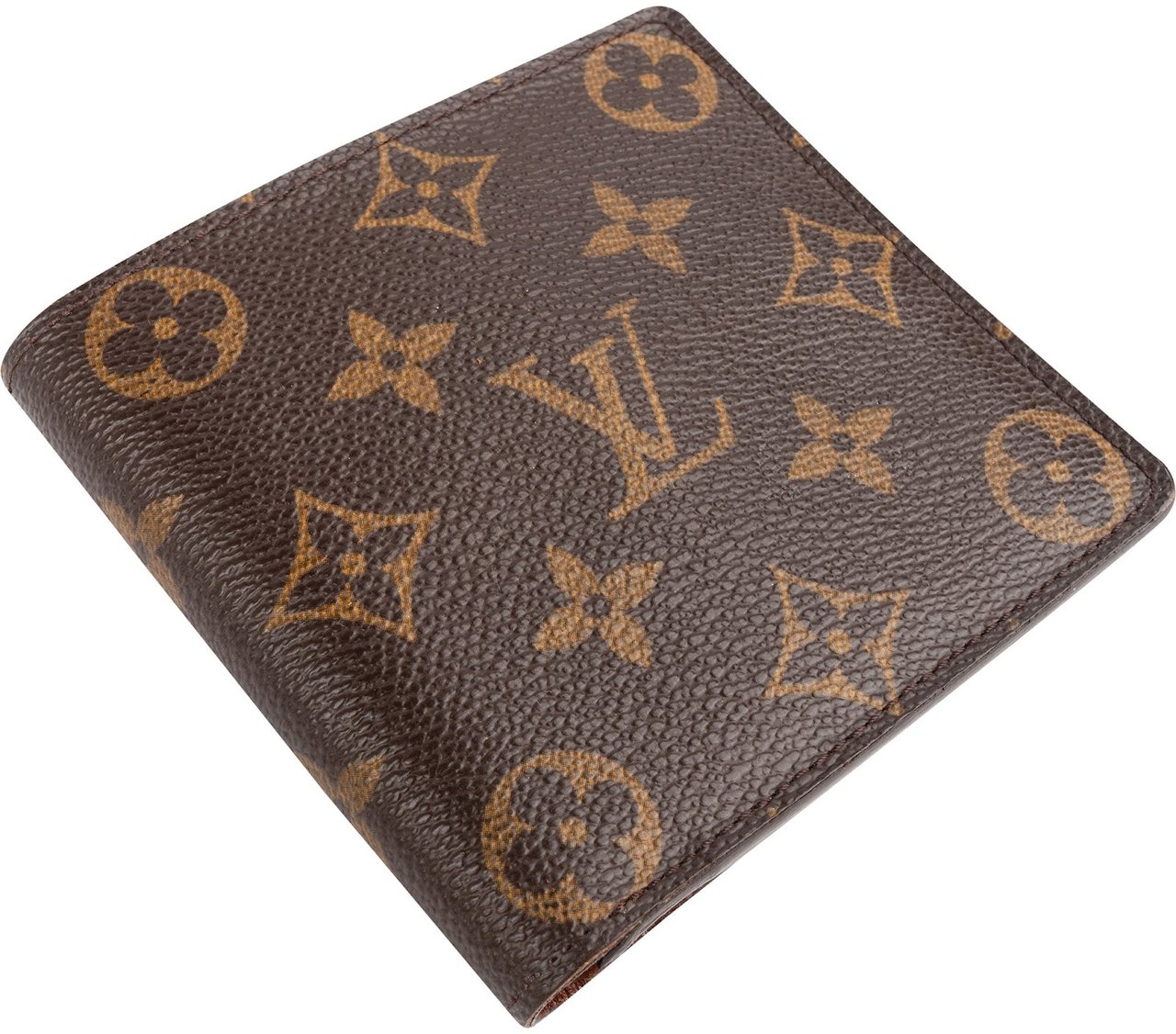 Louis Vuitton Monogram Canvas Marco Wallet Bruin