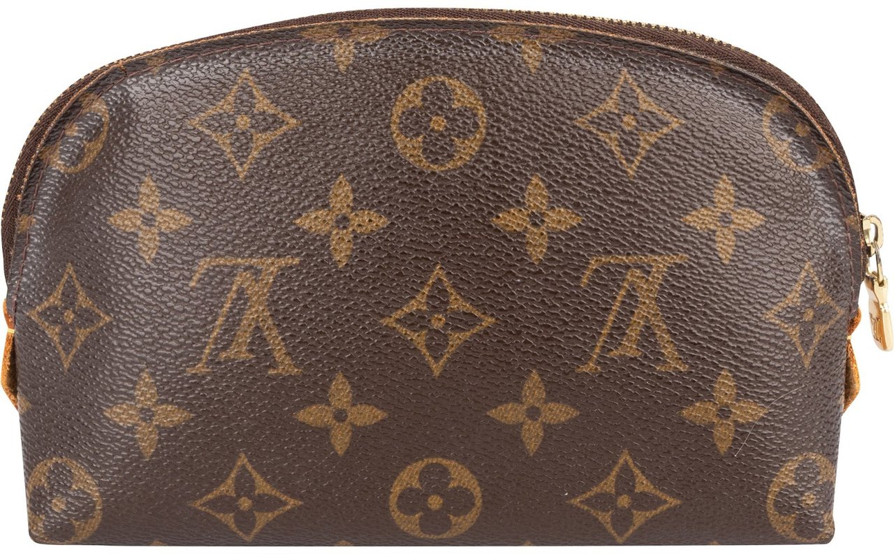 Louis Vuitton Louis Vuitton Monogram Canvas Cosmétique PM Pouch Bruin
