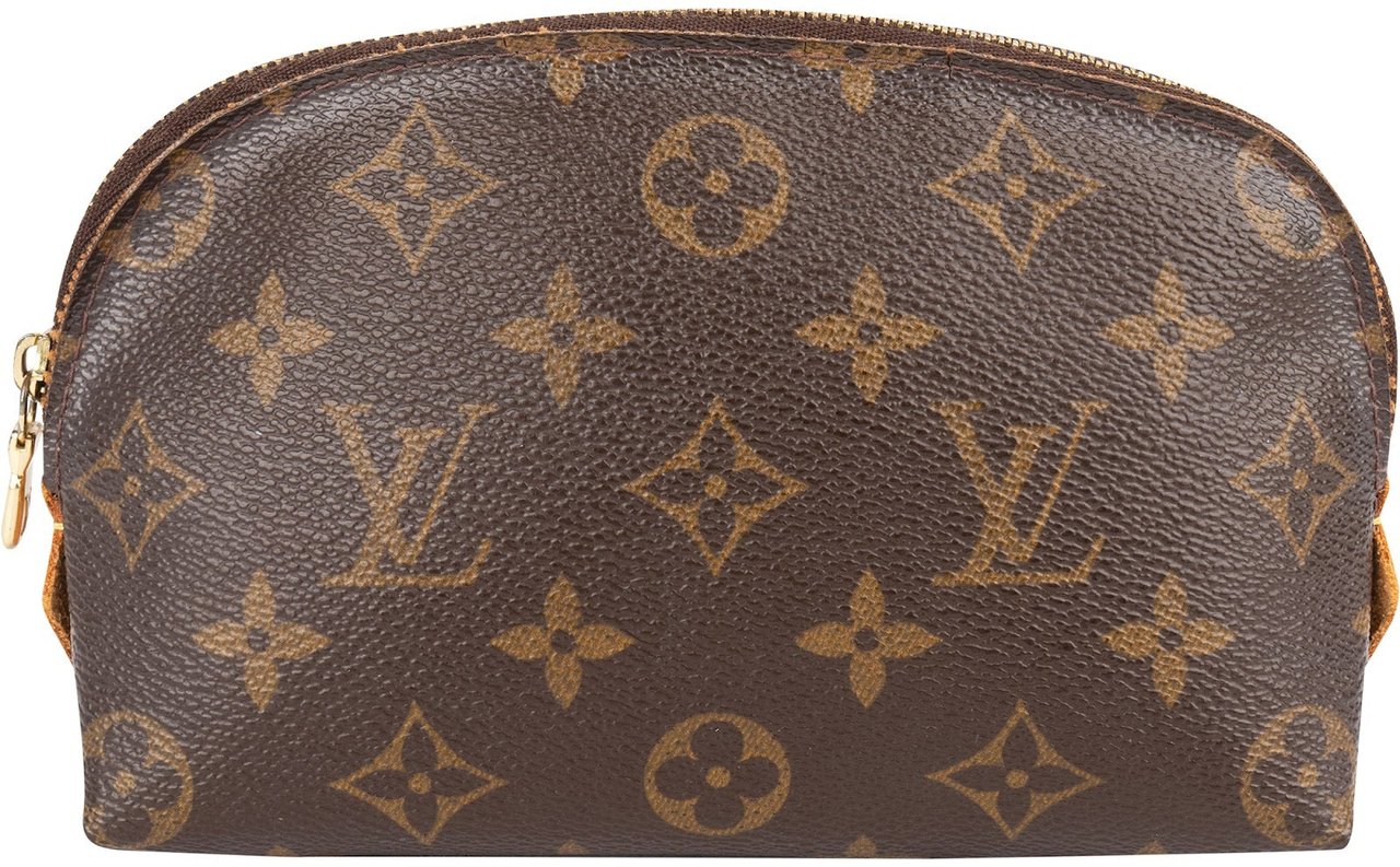 Louis Vuitton Louis Vuitton Monogram Canvas Cosmétique PM Pouch Bruin