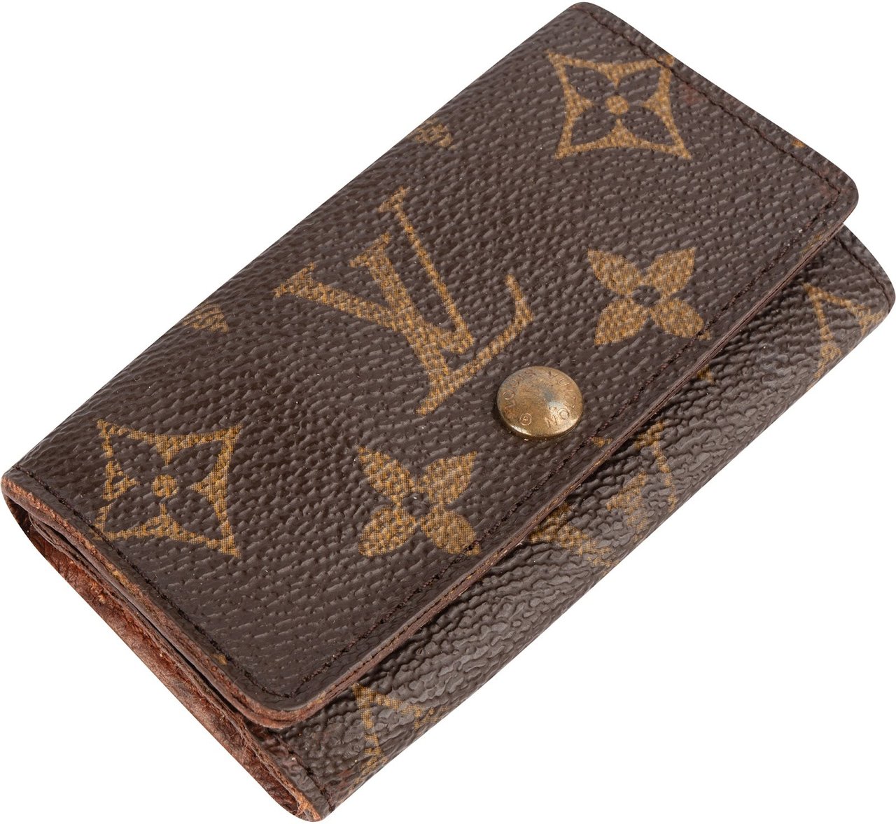 Louis Vuitton Louis Vuitton Monogram Canvas Key Holder Bruin