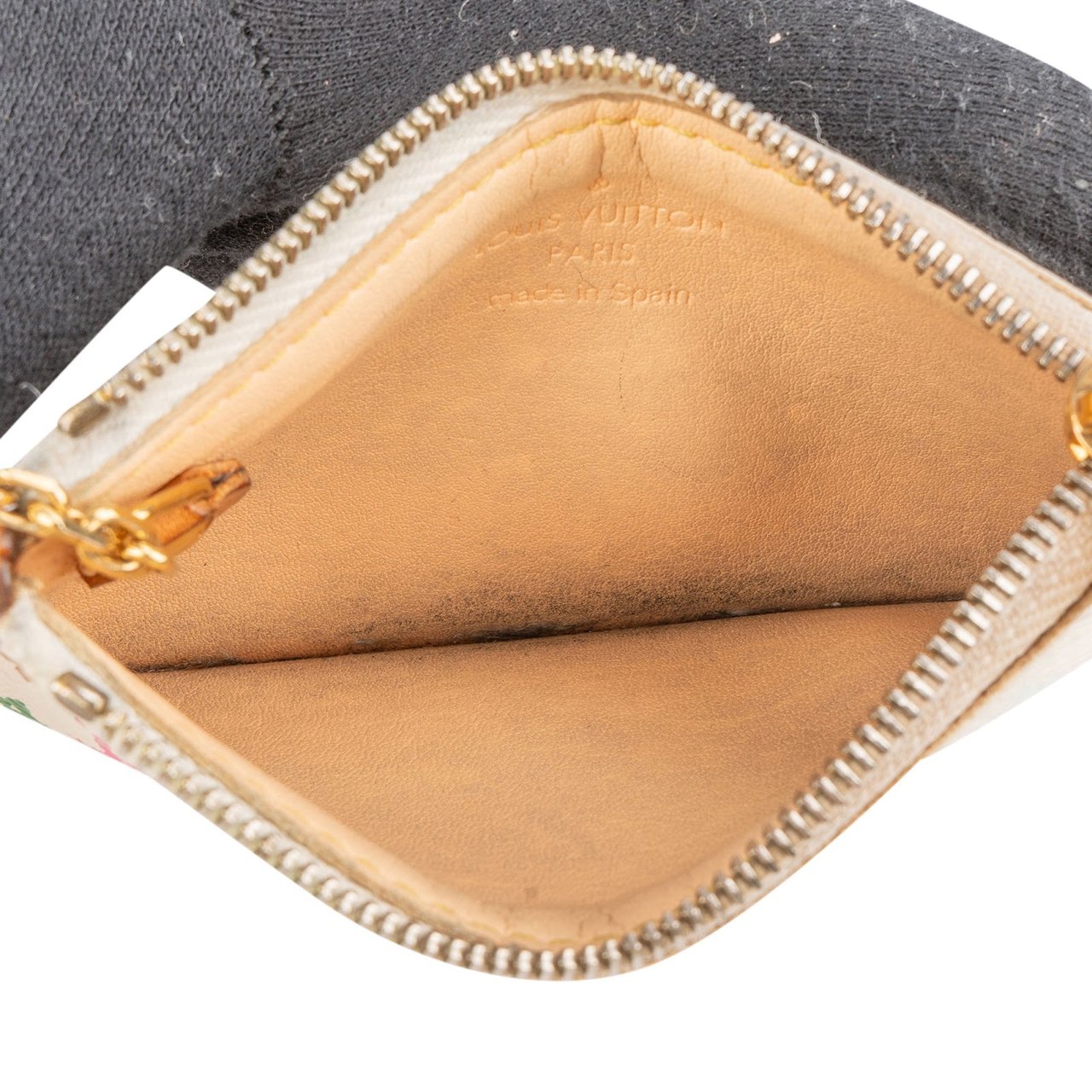 Louis Vuitton Louis Vuitton Monogram Murakami Multicolor Pochette Cles Key Pouch Wit