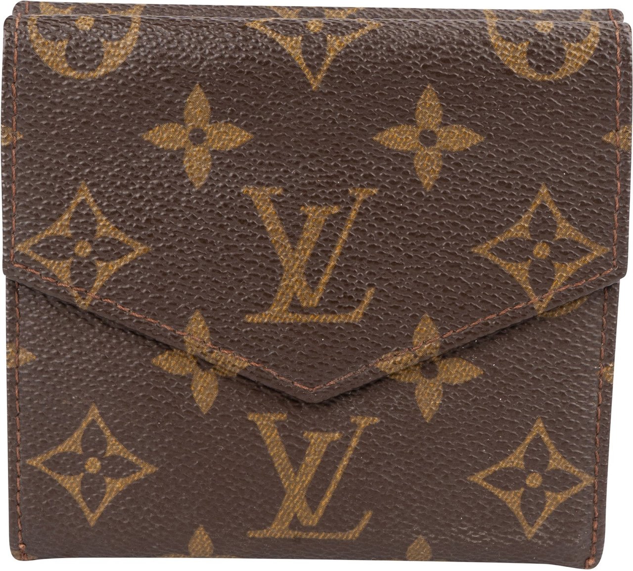 Louis Vuitton Louis Vuitton Monogram Canvas Elise Wallet Bruin