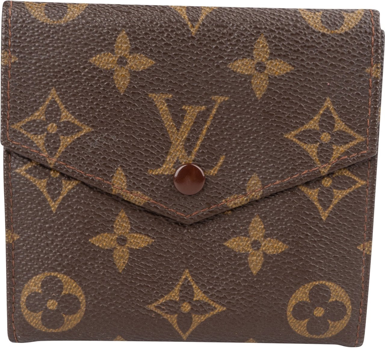 Louis Vuitton Louis Vuitton Monogram Canvas Elise Wallet Bruin
