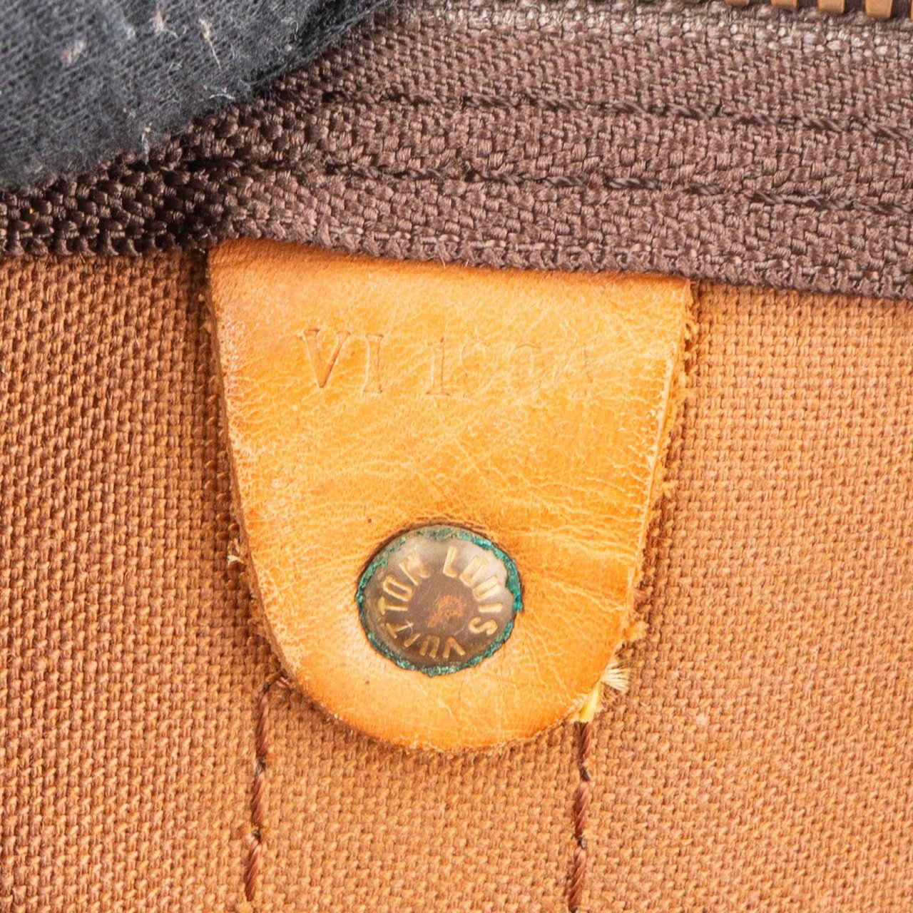 Louis Vuitton Louis Vuitton Monogram Canvas Keepall 50 Bandoulière Travel Bag Bruin