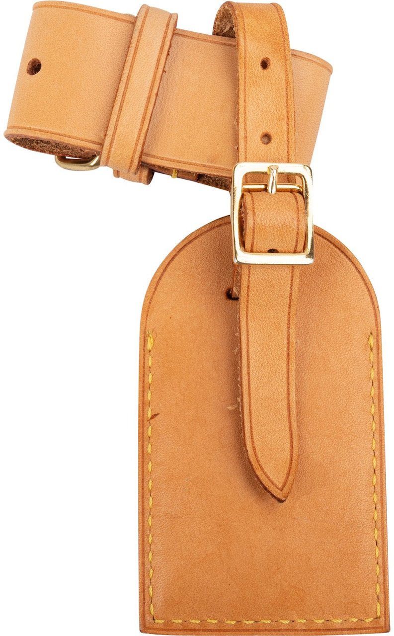 Louis Vuitton Vachetta Leather Luggage Tag Set Divers