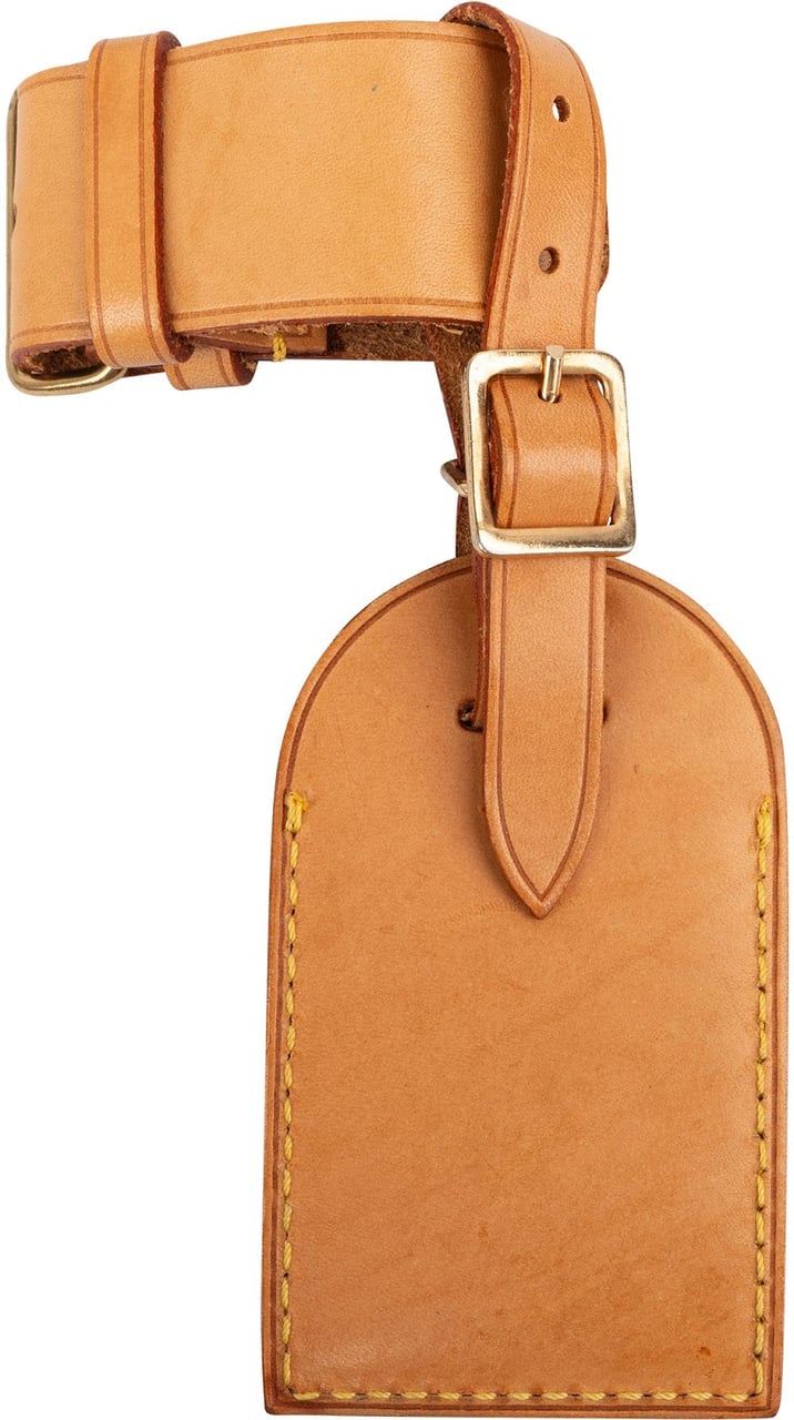Louis Vuitton Vachetta Leather Luggage Tag Set Divers