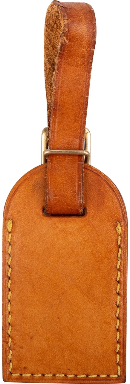 Louis Vuitton Vachetta Leather Luggage Tag (A.M) Bruin