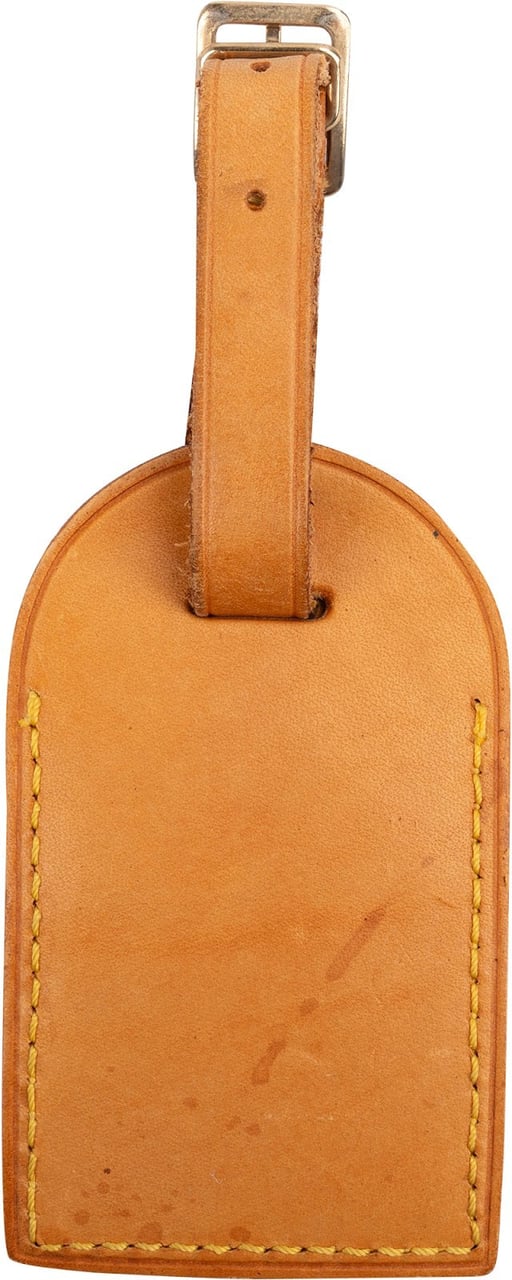 Louis Vuitton Vachetta Leather Luggage Tag (S.S) Bruin