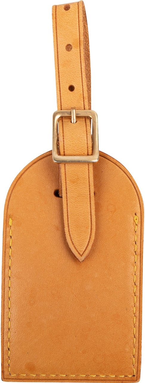 Louis Vuitton Vachetta Leather Luggage Tag (T.S) Bruin