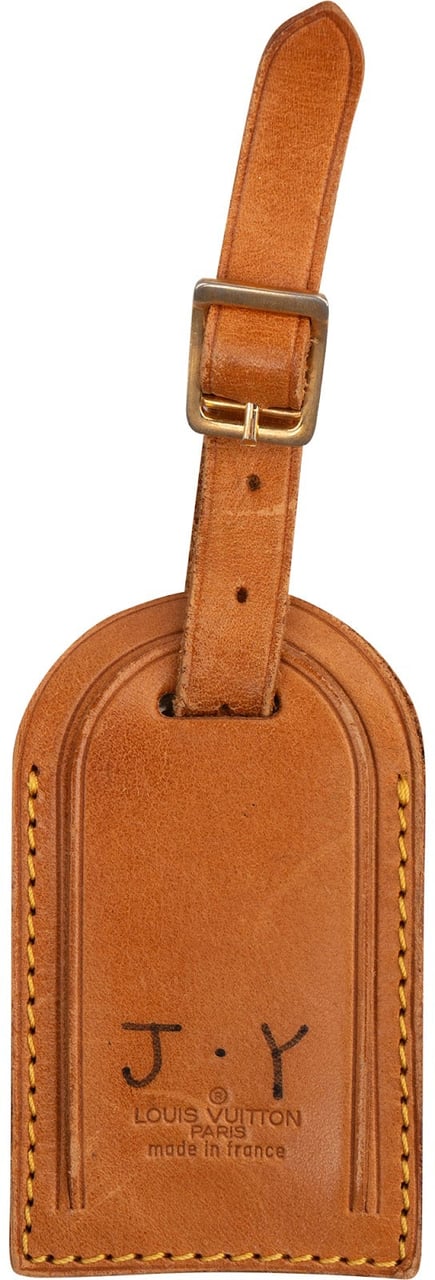 Louis Vuitton Vachetta Leather Luggage Tag (J.Y) Bruin